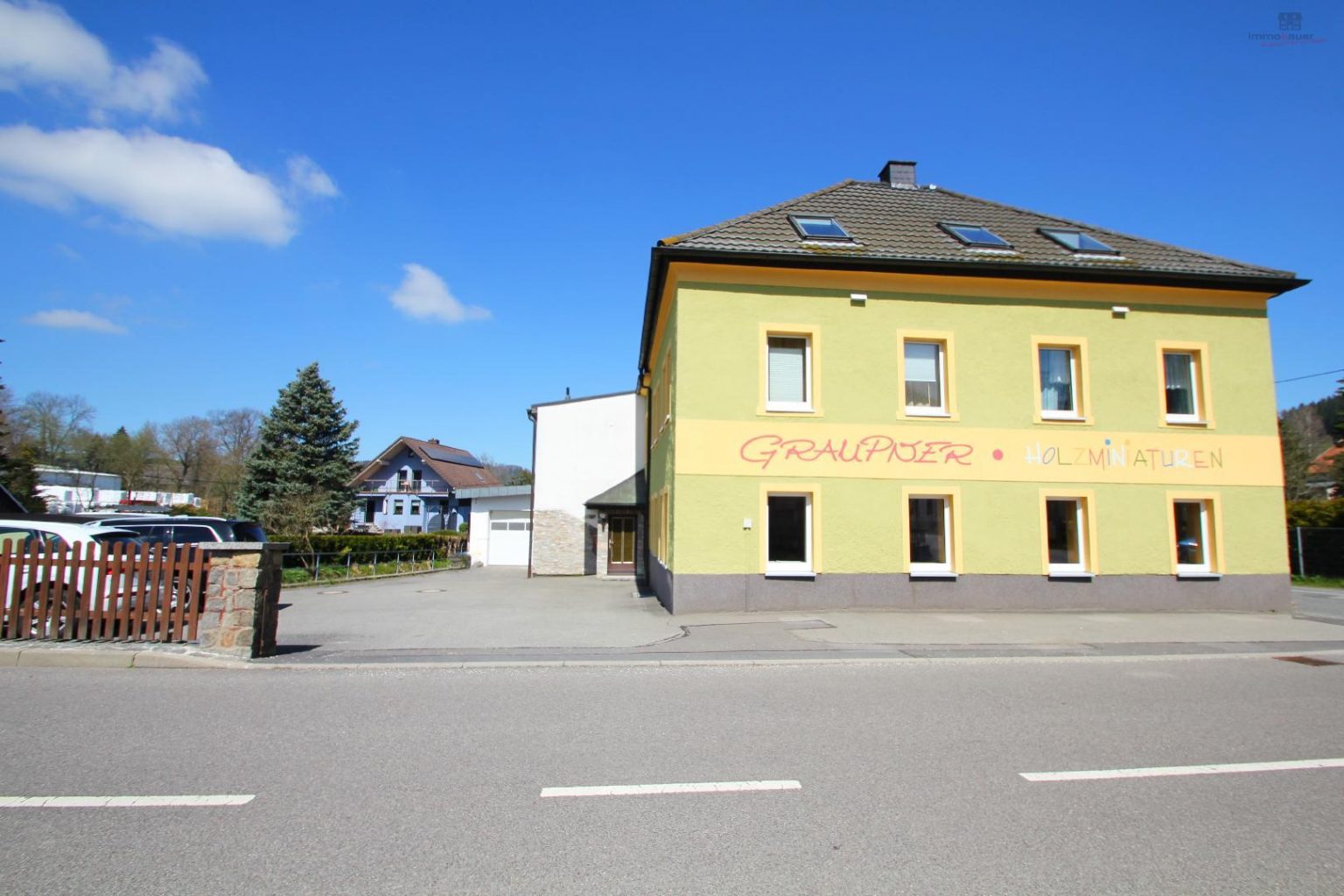 Zufahrt Parkplatz