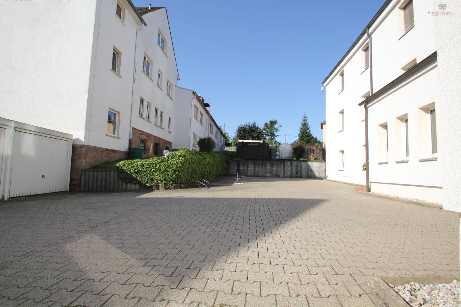 Stellplätze im Innenhof